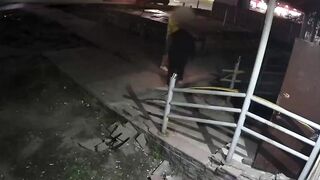 Man shot in head by another man in front of bar