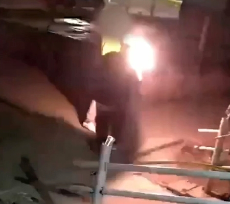 Man shot in head by another man in front of bar