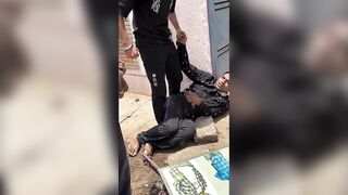 Man Attacks His EX With A Knife And Gets Instant Justice Delivered