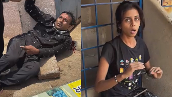 Man Attacks His EX With A Knife And Gets Instant Justice Delivered