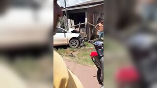 Motorcyclist Dies In Terrible Agony After Collision At The Intersection