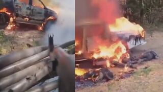 CJNG Ambush Rival Cartel Truck Killing  Templarios Sicarios