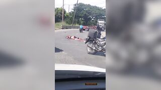 Speeding toward a closed-casket funeral