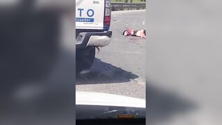 Speeding toward a closed-casket funeral