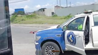 Speeding toward a closed-casket funeral