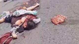 Gruesome Aftermath Of Traffic Accident In Ecuador {FULL}