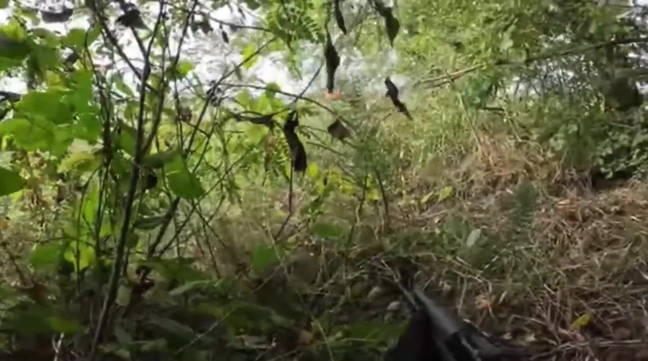 Chechen partisan ambush Rosgvardiya Ural-4320 truck near Grozny, Chechnya.
