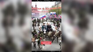 Leg Drama Has Russian Unfit for Military Parade + Xtras