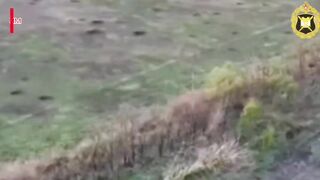 Ukrainian sniper causes the death of himself and his friend.