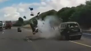 Israeli Biker Crashes Into The Parked Car, Dies