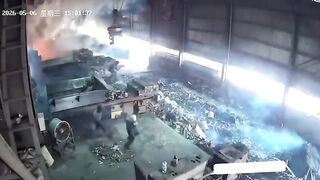 BOOM! Explosion At Steel Plant Leaves Several Injured
