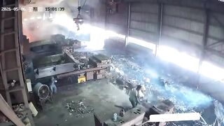 BOOM! Explosion At Steel Plant Leaves Several Injured
