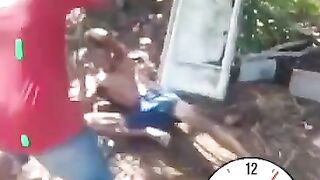 Thief punished by gang