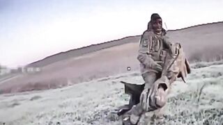 Date of African mercenary fighting for Russia with UA drone