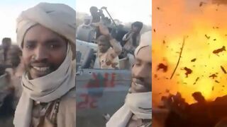 Drone Strike Hits RSF Fighters in Kordofan – Direct Impact Footage
