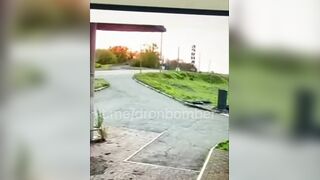 UA drone in Russia destroys RU logistics vehicle