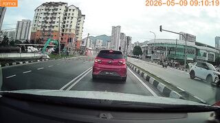 When the blind are driving.