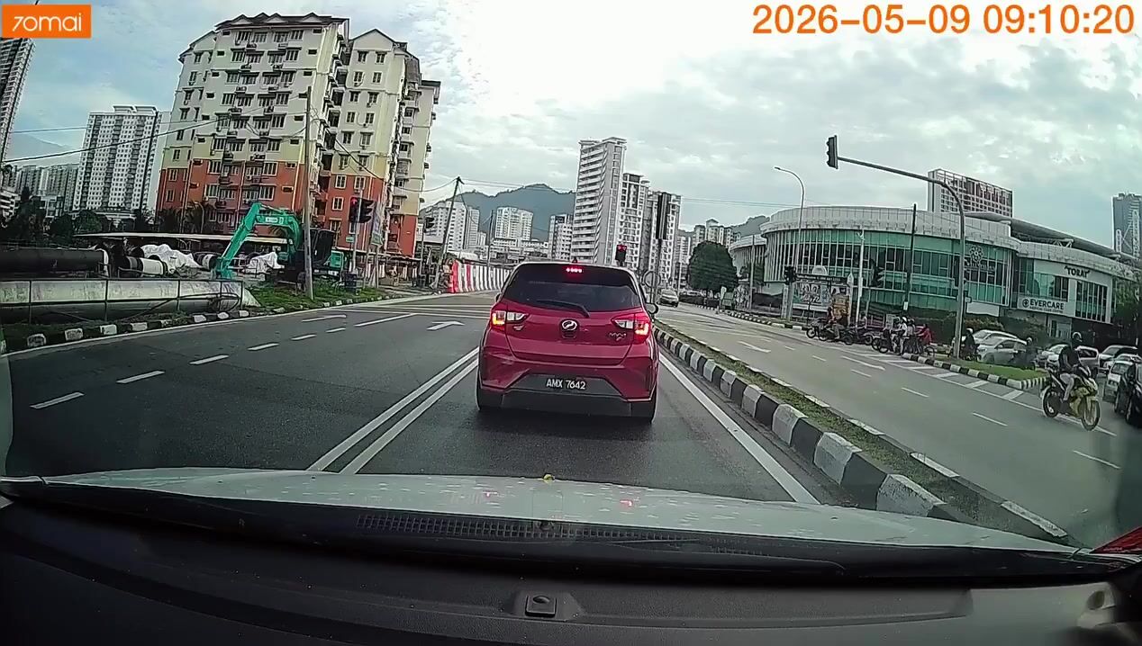 When the blind are driving.
