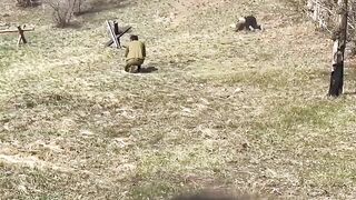 LoL  "Drunk Russian snatches gun from re-enactor"