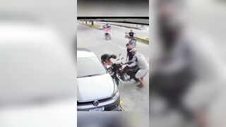 In Mexico, a biker was killed by a cyclist