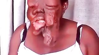 Achmed's Mother Faceplant accident