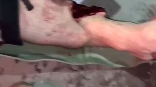 The brothers bit off a hoof to make jellied meat