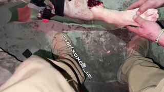 The brothers bit off a hoof to make jellied meat