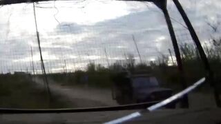 "Hornet" drone eliminates 2 Orcs and their car