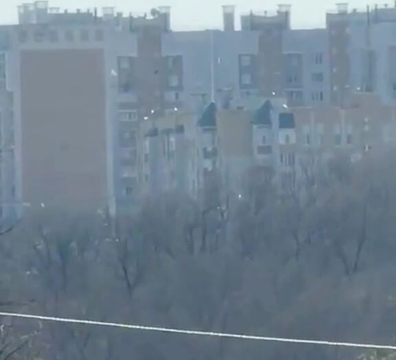 Chebovsary under Ukrainian attack