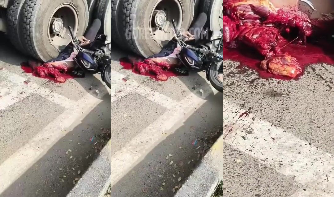 Terrible Aftermath Of Motorcycle Accident