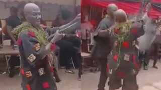 Man Dancing With Shotgun At Funeral In Ghana Accidentally Shoots, Kills Himself