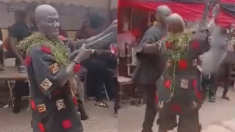 Man Dancing With Shotgun At Funeral In Ghana Accidentally Shoots, Kills Himself