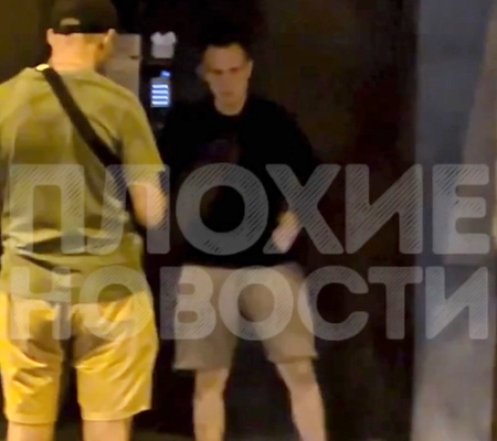 In Moscow, a drug addict and drunk man went on a rampage