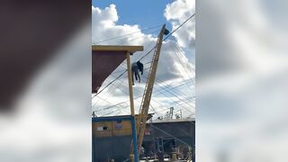 Worker Dies Horribly After Being Compressed & Sliced by Heavy Machinery Cable in Gold