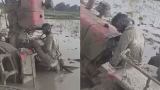 Indians And Tractors Dont Mix