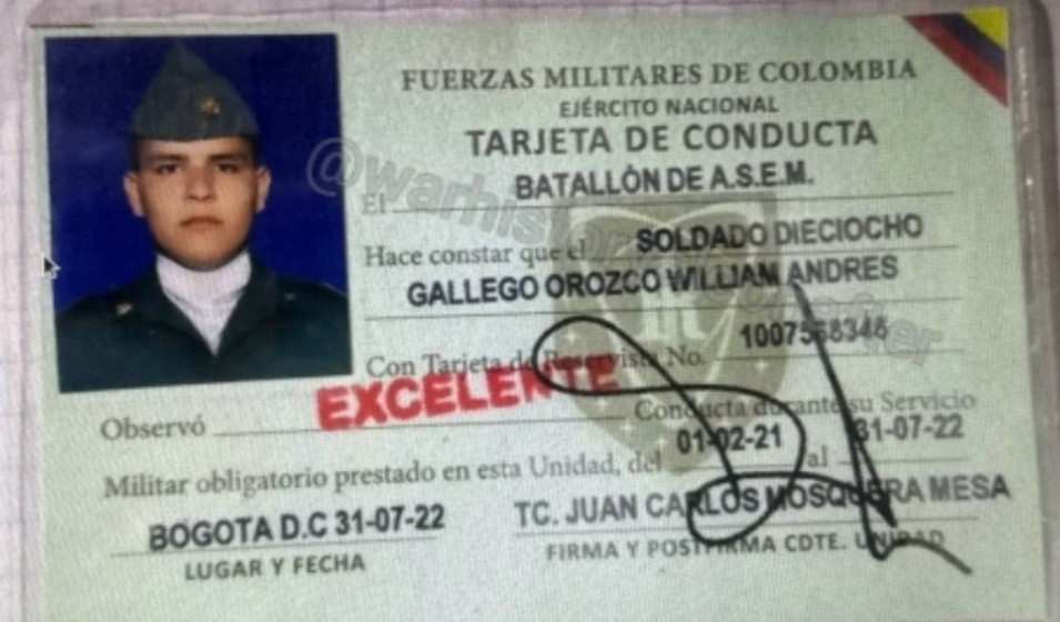 3 Colombian macaques fucked by artillery + Document/ID