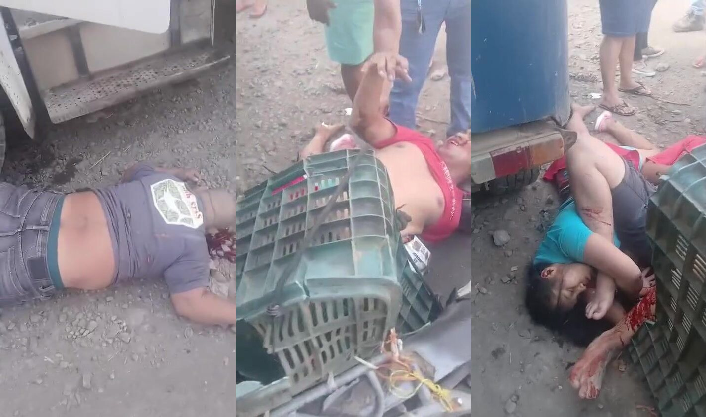 2 killed when car hits 2 motorists