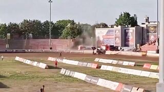 Motorcycle Race Accident In Poland Leaves One in Critical Condition