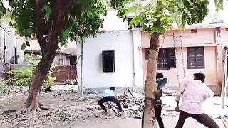 Muslim Man Tied To The Tree, Clubbed By Hindu Youth