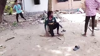Muslim Man Tied To The Tree, Clubbed By Hindu Youth