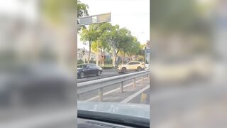 Victim Of Hit And Run Gets Finished Off By Mercedes