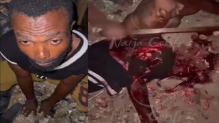 Eiye Cultist Slaughtered with Machete and Hatchet After Identification
