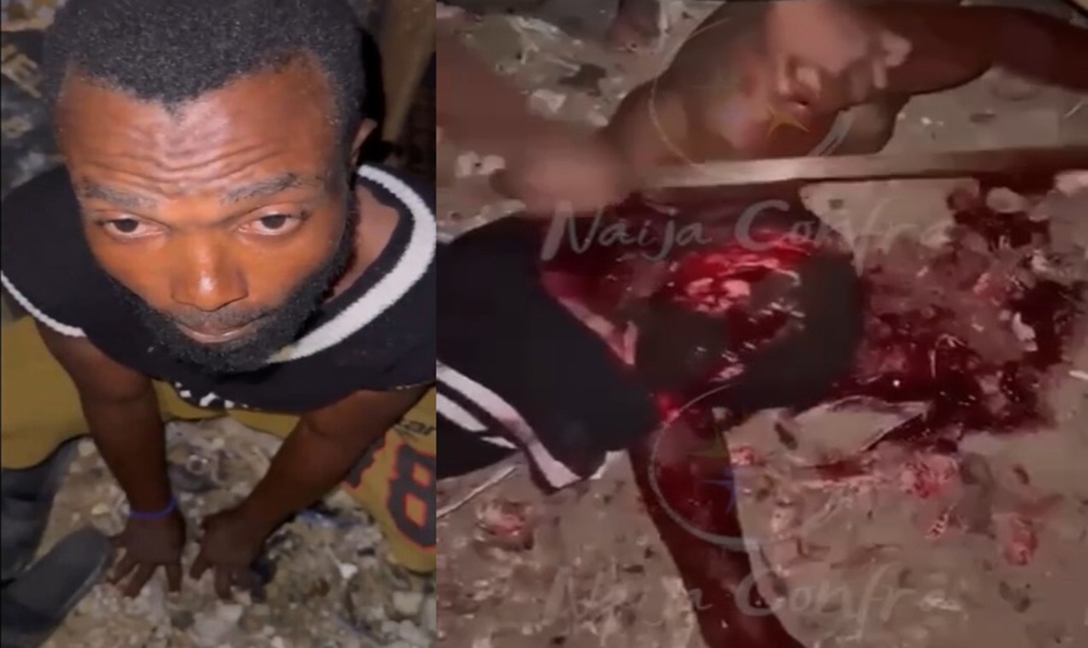Eiye Cultist Slaughtered with Machete and Hatchet After Identification