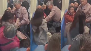 Bitches fight for seats