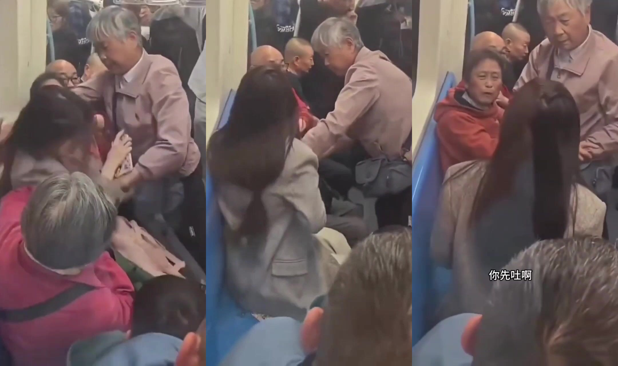 Bitches fight for seats
