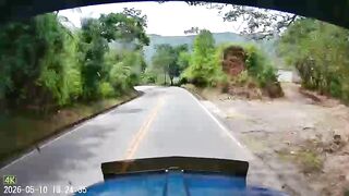Motorcyclist Killed in Horrific Head-On Crash with Truck – Dashcam Records Everything