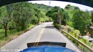 Motorcyclist Killed in Horrific Head-On Crash with Truck – Dashcam Records Everything