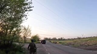 The moment of the RU drone attack on NRK, which was delivering supplies