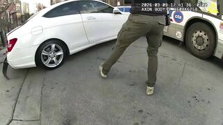 Wanted Murder Suspect Shot Dead After Ramming Vehicles During Police Chase(Full Video