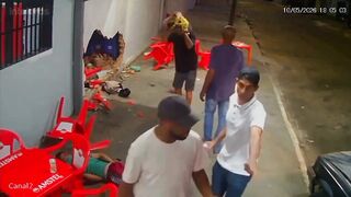 Man Drunk Behind the Wheel Crashes Into Distributor and Runs Over Victims